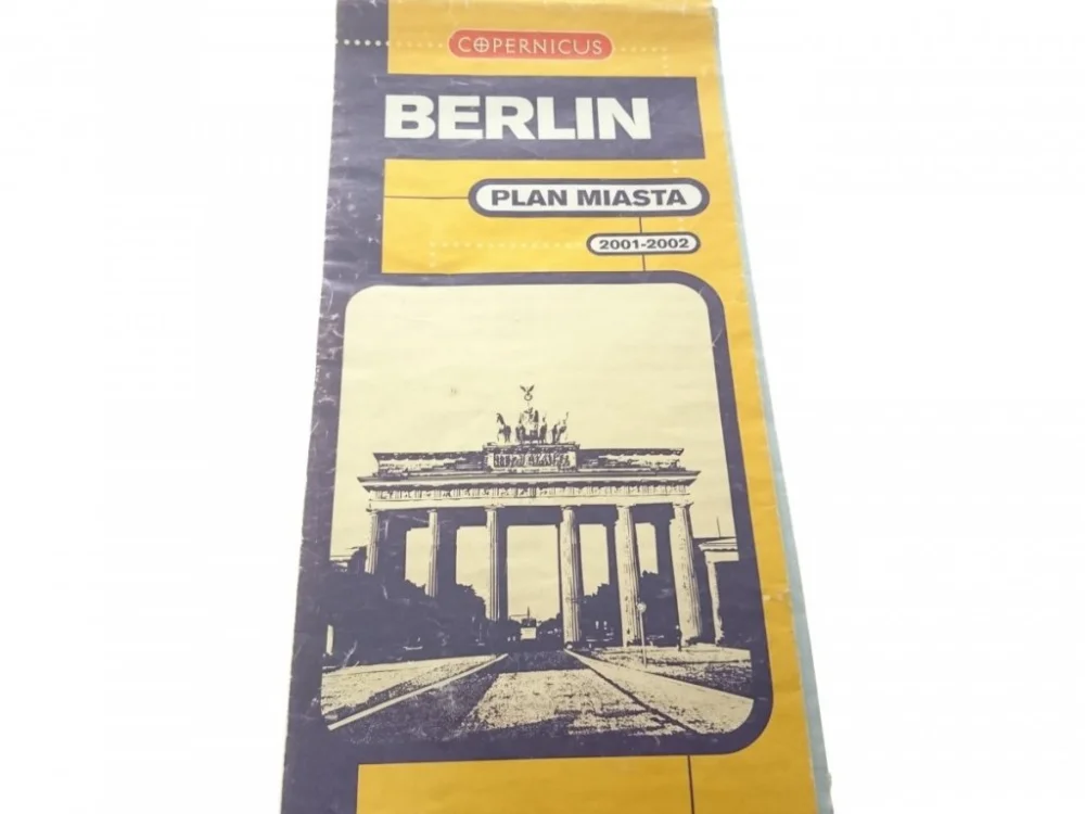 Obniżka ceny BERLIN. PLAN MIASTA (2001-2002)
