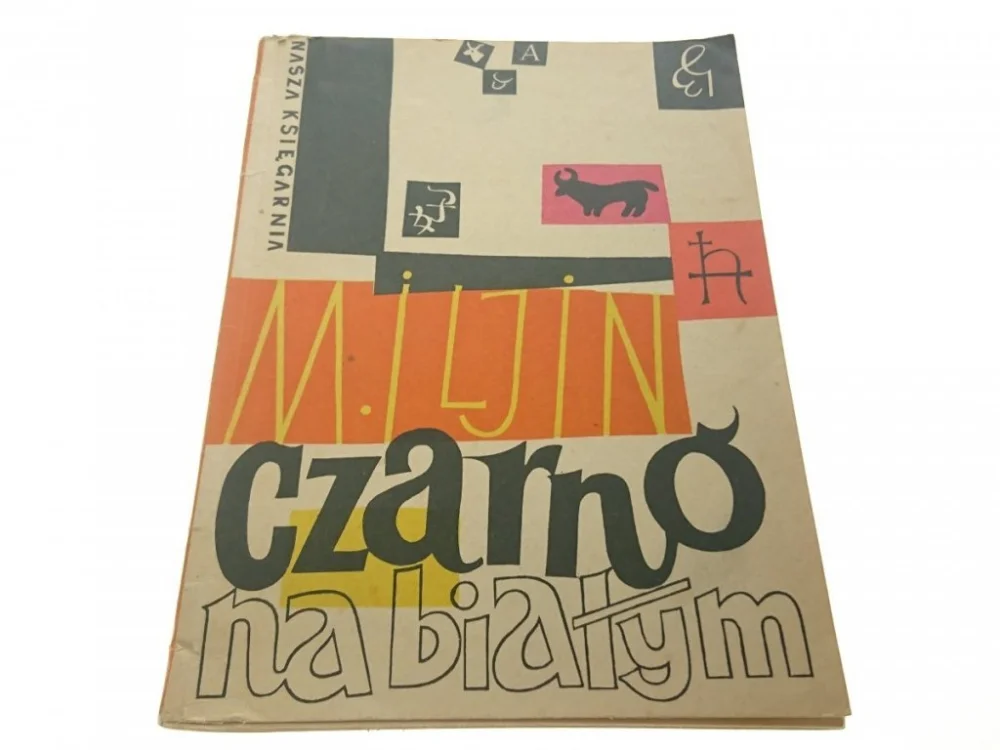MILJIN CZARNO NA BIAŁYM Ekspresowa dostawa
