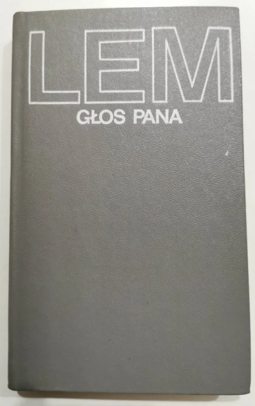 Wysoka jakość GŁOS PANA - Stanisław Lem 1984