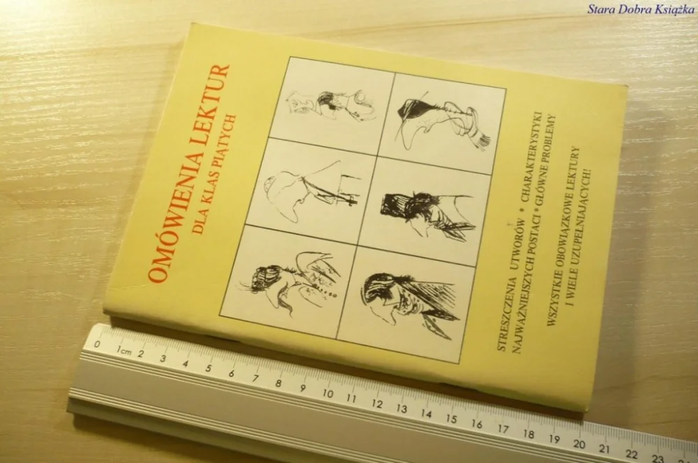 OMÓWIENIA LEKTUR DLA KLAS PIĄTYCH - Poznański 1995 Ostatnie sztuki
