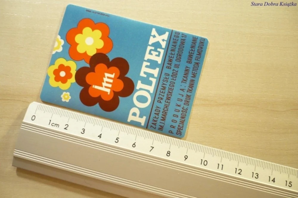 POLTEX 1977 KALENDARZYK Oferta czasowa