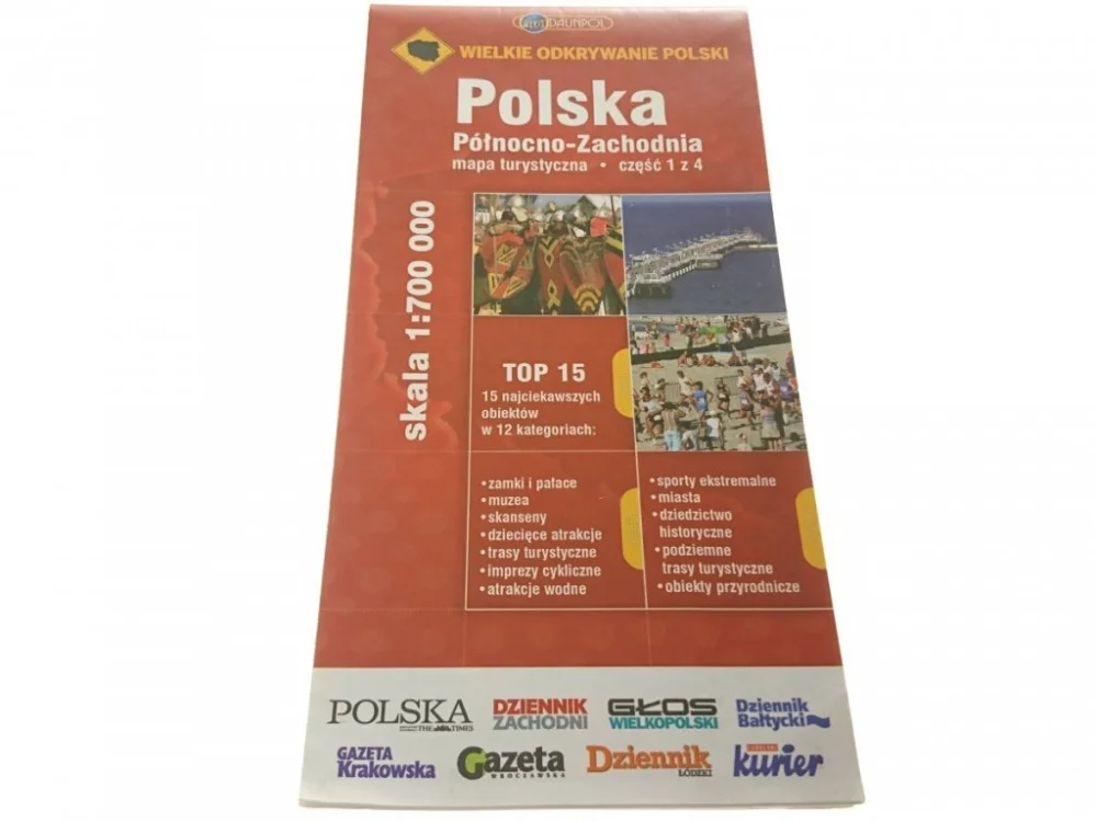 Oferta czasowa POLSKA PÓŁNOCNO-ZACHODNIA. CZĘŚĆ 1 Z 4 1:700 000