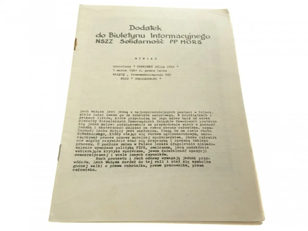 DODATEK DO BIULETYNU INFORMACYJNEGO NSZZ Szybka dostawa
