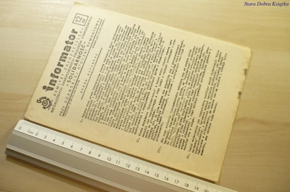 Wyjątkowa oferta INFORMATOR. KOMIET ZAŁOŻYCIELSKI NIEZALEŻNYCH 12