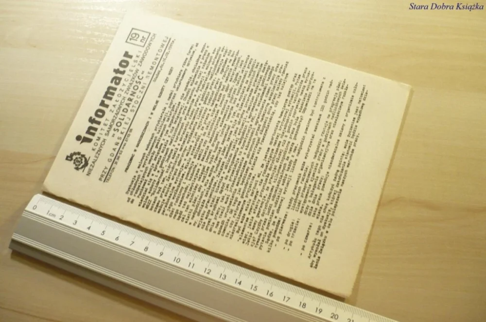 INFORMATOR. KOMIET ZAŁOŻYCIELSKI NIEZALEŻNYCH 19 Nowy