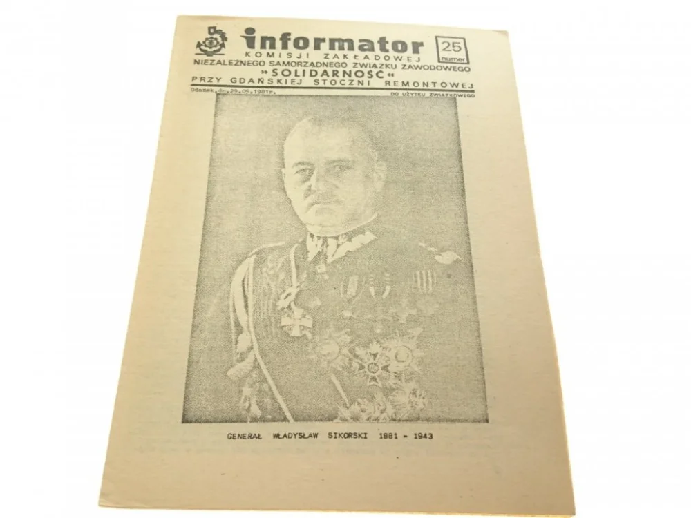 INFORMATOR. KOMIET ZAŁOŻYCIELSKI NIEZALEŻNYCH 25 Okazja