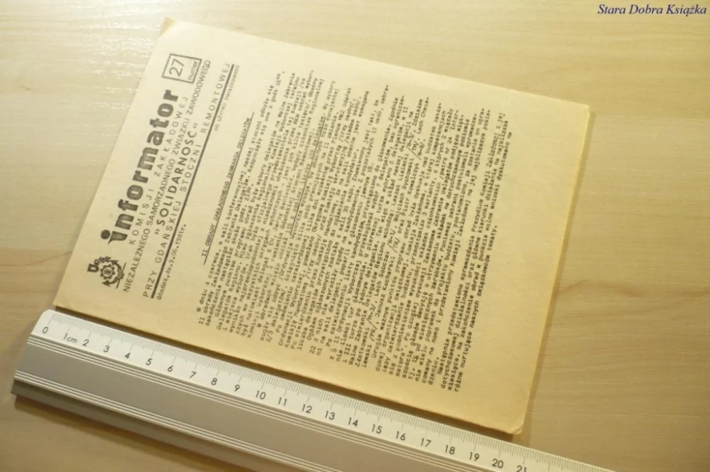 Obniżka ceny INFORMATOR. KOMIET ZAŁOŻYCIELSKI NIEZALEŻNYCH 27