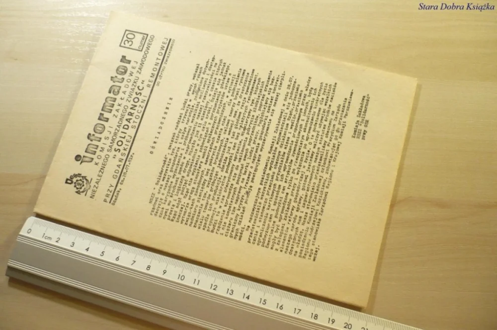 INFORMATOR. KOMIET ZAŁOŻYCIELSKI NIEZALEŻNYCH 30 Kup teraz