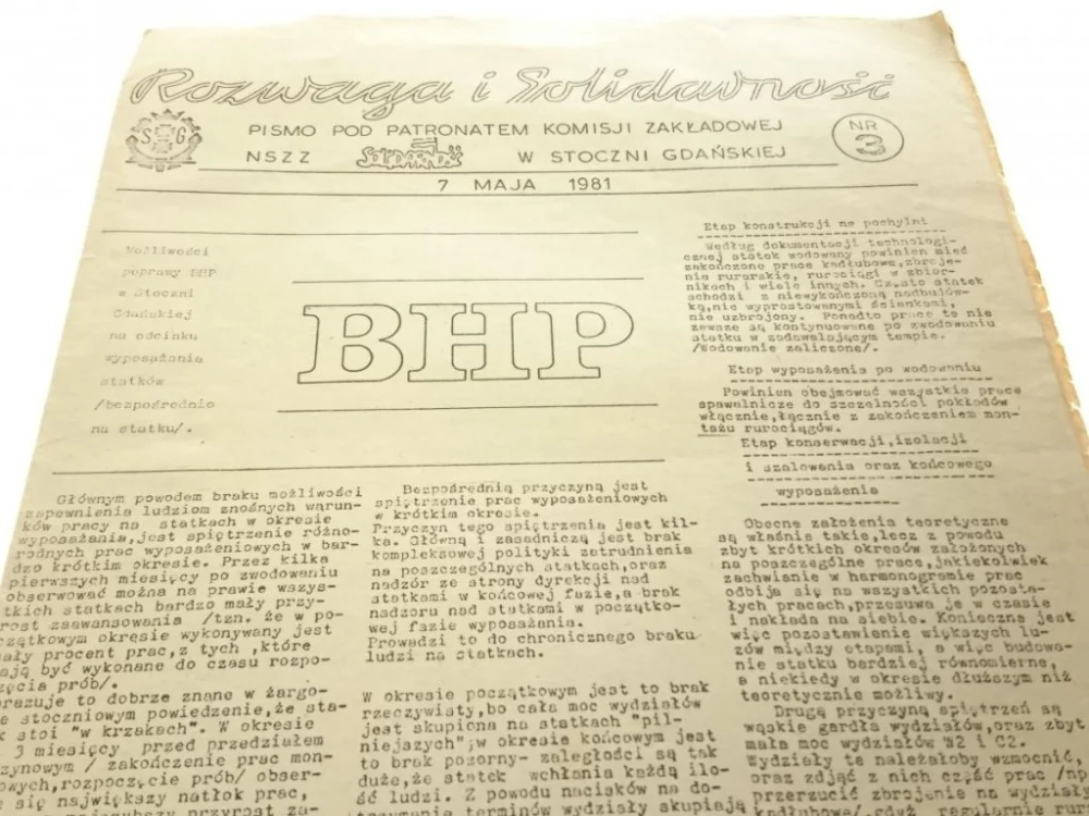 ROZWAGA I SOLIDARNOŚĆ NR 3 7 MAJA 1981 Super okazja