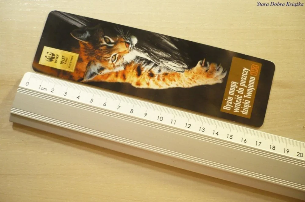 Oferta czasowa WWF 10 LAT. RYSIE MOGĄ WRÓCIĆ DO PUSZCZY..ZAKŁADKA