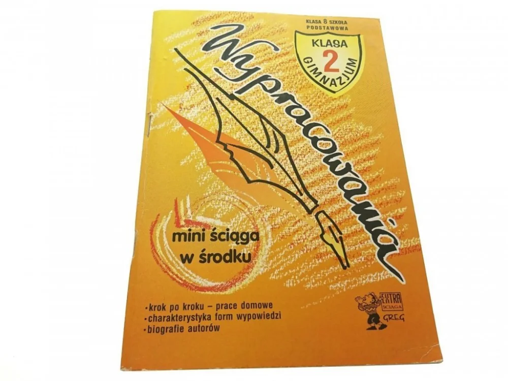 Wyjątkowa oferta WYPRACOWANIA KLASA 2 GIMNAZJUM 1999