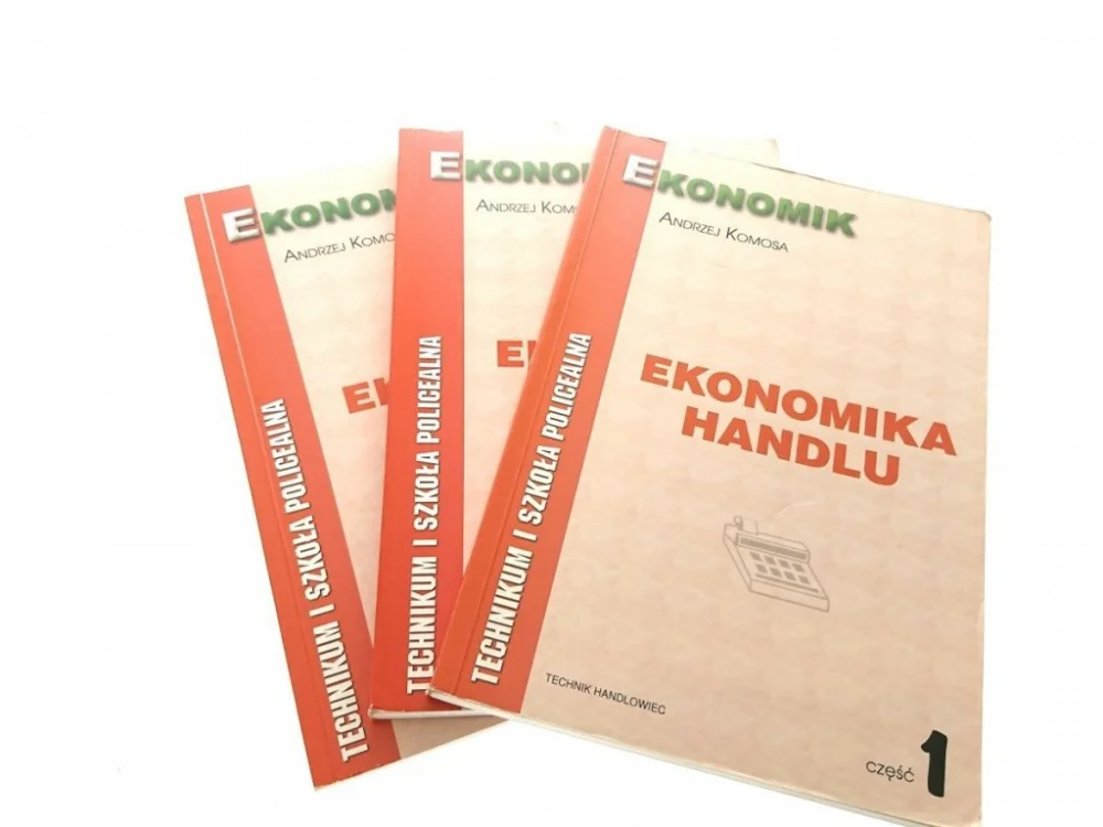 Promocja EKONOMIKA HANDLU 3 CZĘŚCI - Andrzej Komosa 2006