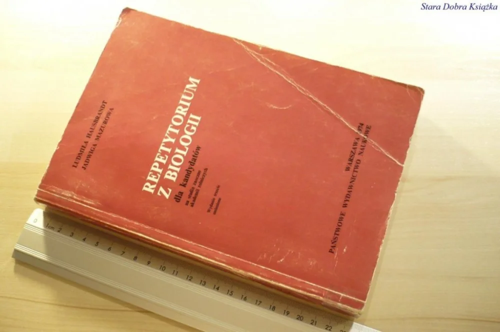 REPETYTORIUM Z BIOLOGII - Hausbrandt 1974 Dostępne od ręki
