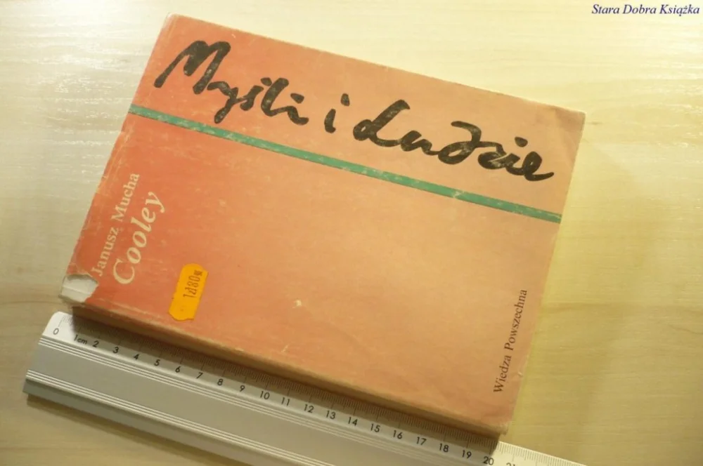 MYŚLI I LUDZIE. COOLEY - Janusz Mucha 1992 Obniżka ceny