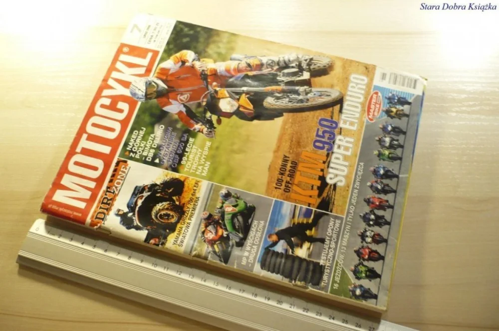 MOTOCYKL NR 140. 7 LIPIEC 2006 Wysoka jakość