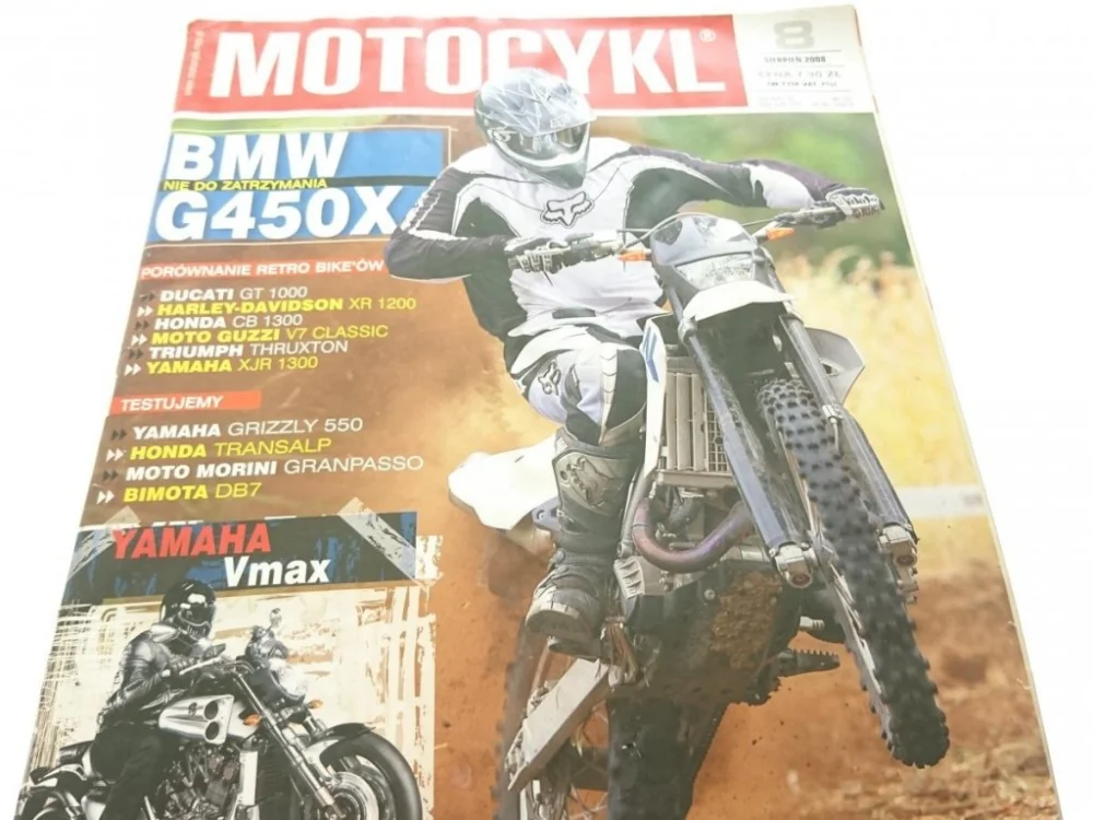 Do wyczerpania zapasów MOTOCYKL NR 165. 8 SIERPIEŃ 2008