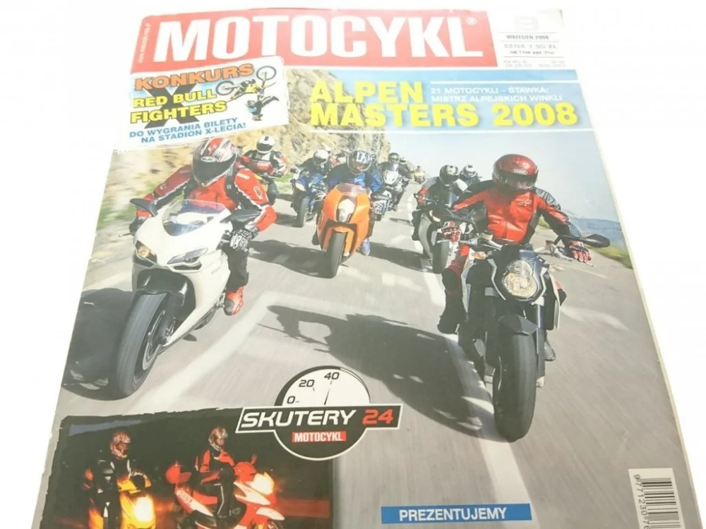 Bezpieczna płatność MOTOCYKL NR 166. 9 WRZESIEŃ 2008