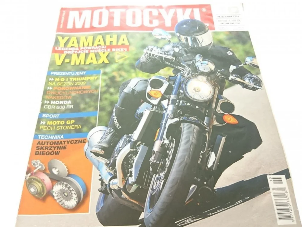 MOTOCYKL NR 167. 10 PAŹDZIERNIK 2008 Nowy