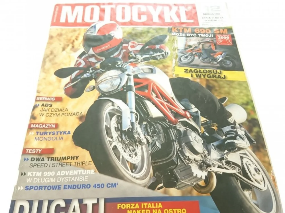 Taniej MOTOCYKL NR 169. 12 GRUDZIEŃ 2008