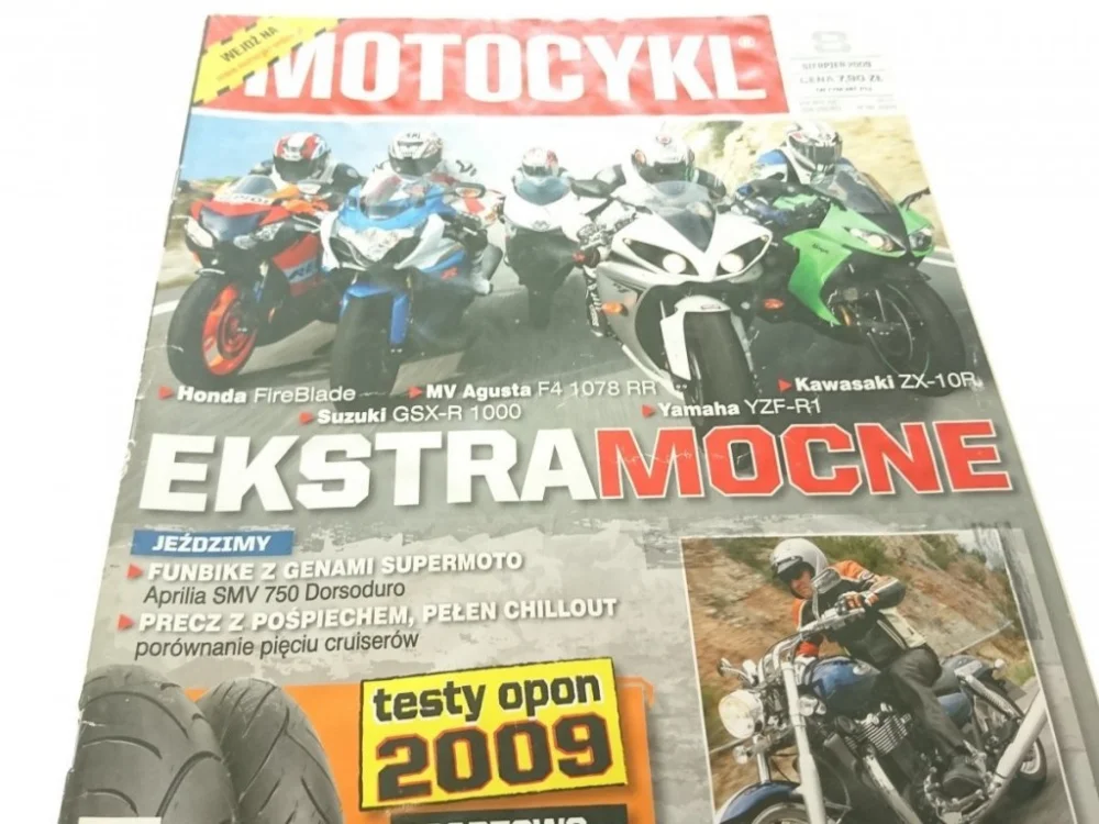 Łatwy zwrot MOTOCYKL NR 177. 8 SIERPIEŃ 2009