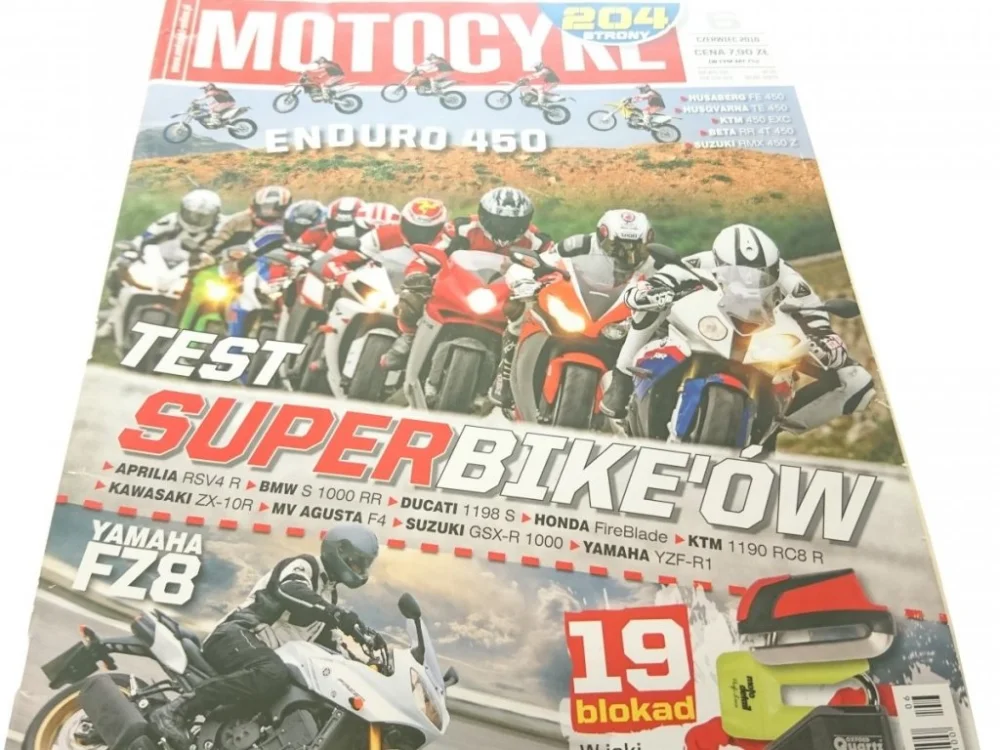 Okazja MOTOCYKL NR 187. 6 CZERWIEC 2010