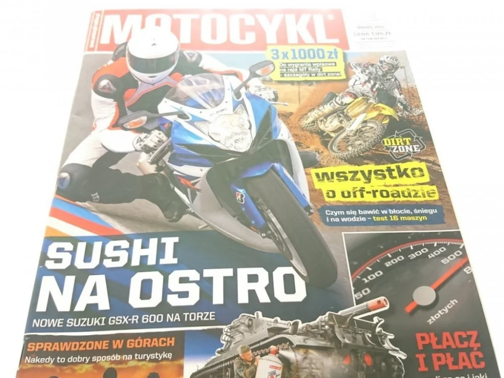 Dodaj do koszyka MOTOCYKL NR 196. 3 MARZEC 2011