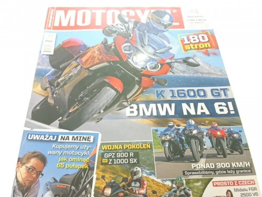 Wyprzedaż MOTOCYKL NR 197. 4 KWIECIEŃ 2011