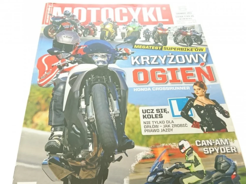 Bestseller MOTOCYKL NR 199. 6 CZERWIEC 2011