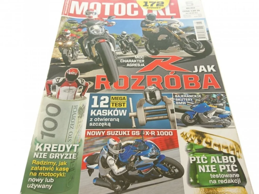 MOTOCYKL NR 210. 5 MAJ 2012 Ekspresowa dostawa