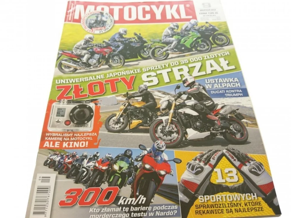 MOTOCYKL NR 214. 9 WRZESIEŃ 2012 Nie przegap