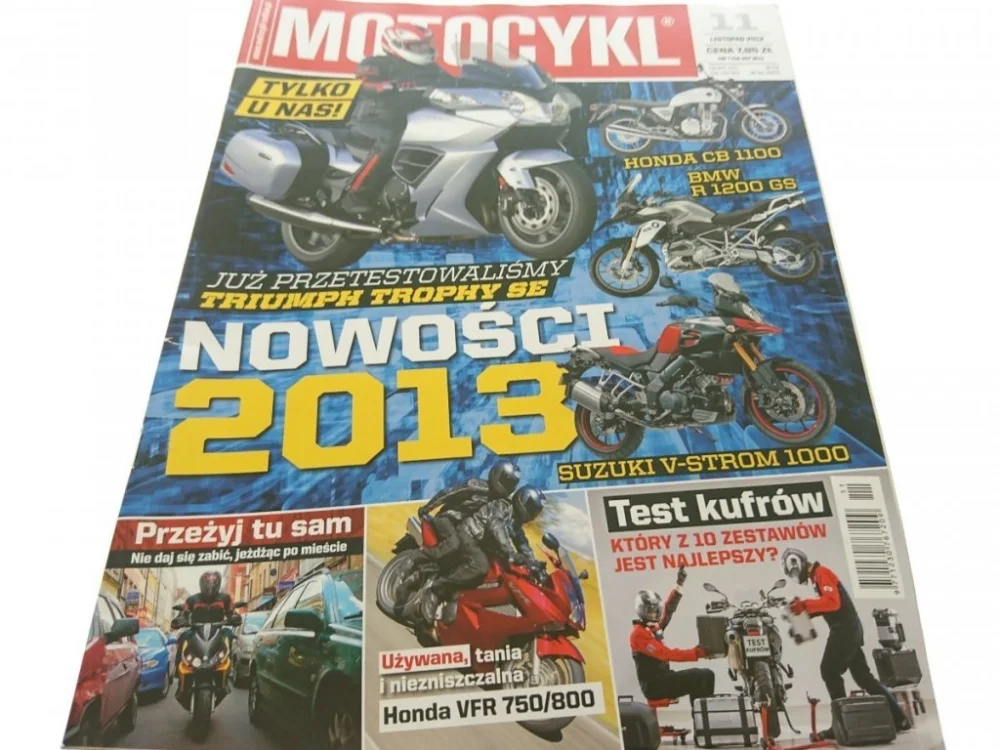 MOTOCYKL NR 216. 11 LISTOPAD 2012 Zamów dziś