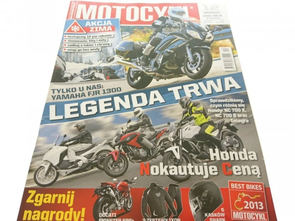 Niska cena MOTOCYKL NR 217. 12 GRUDZIEŃ 2012
