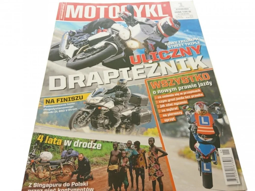 MOTOCYKL NR 218. 1 STYCZEŃ 2013 Kup online