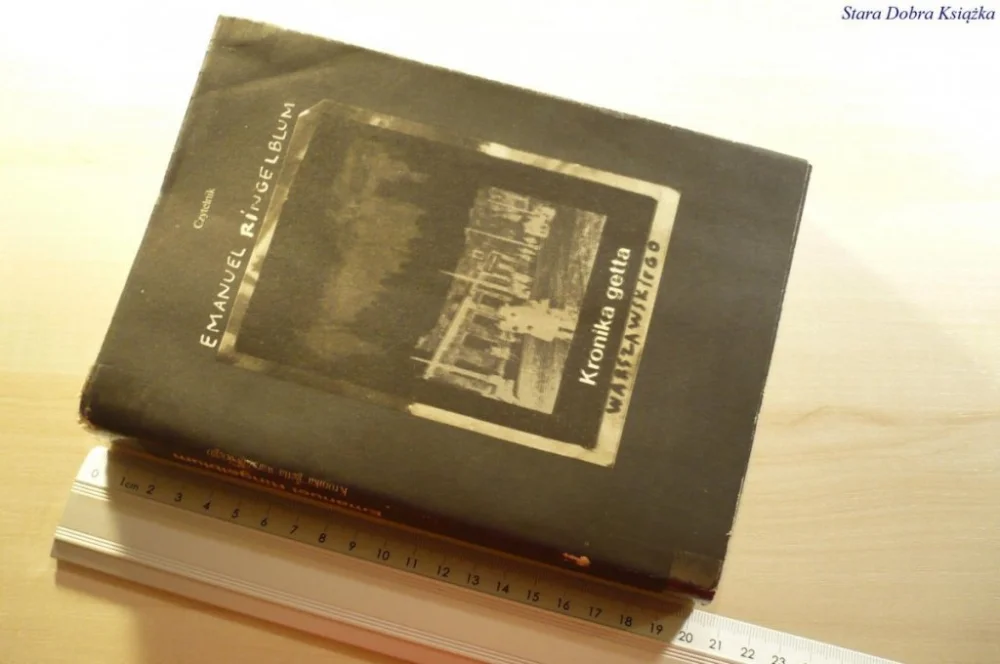 Obniżka ceny KRONIKA GETTA WARSZAWSKIEGO - Ringelblum 1983