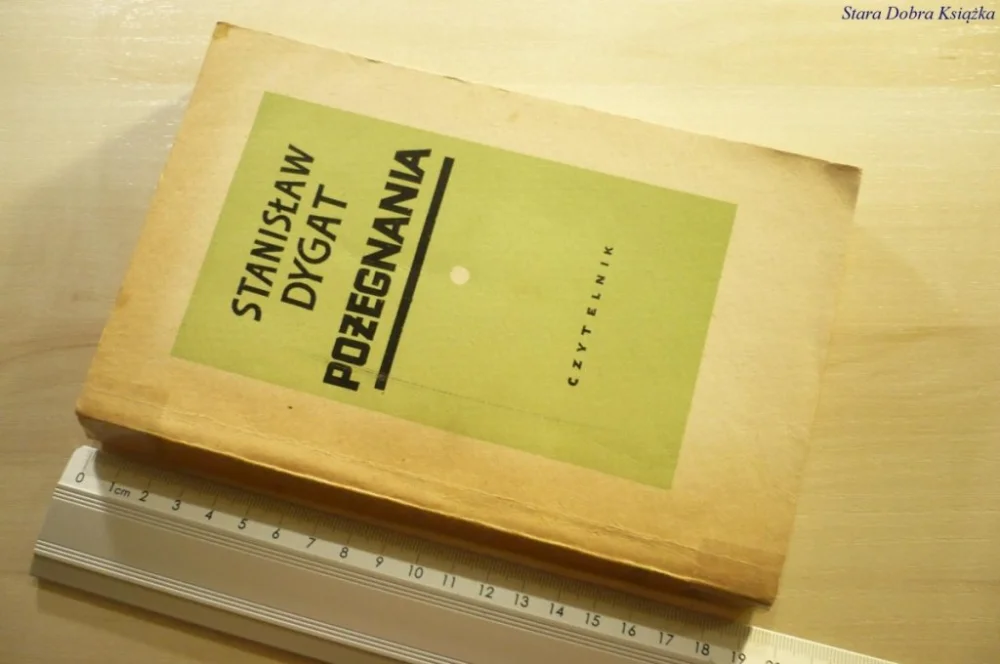 Wyjątkowa oferta POŻEGNANIA - Stanisław Dygat 1967