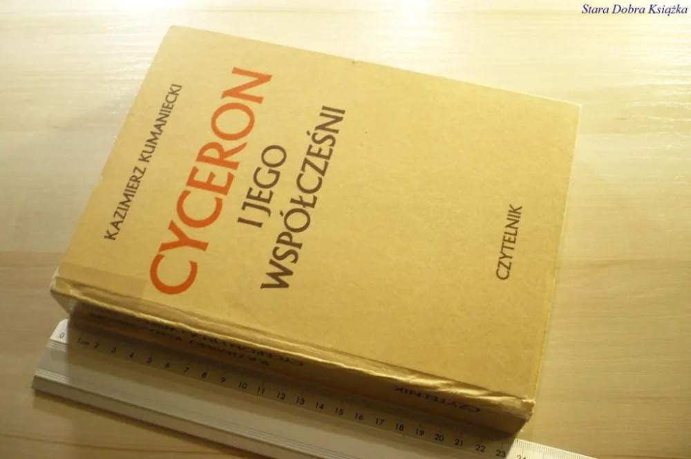 Obniżka ceny CYCERON I JEGO WSPÓŁCZEŚNI - Kumaniecki 1989