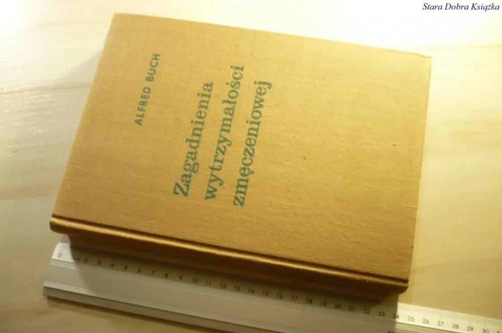 ZAGADNIENIA WYTRZYMAŁOŚCI ZMĘCZENIOWEJ - Buch 1964 Kup teraz
