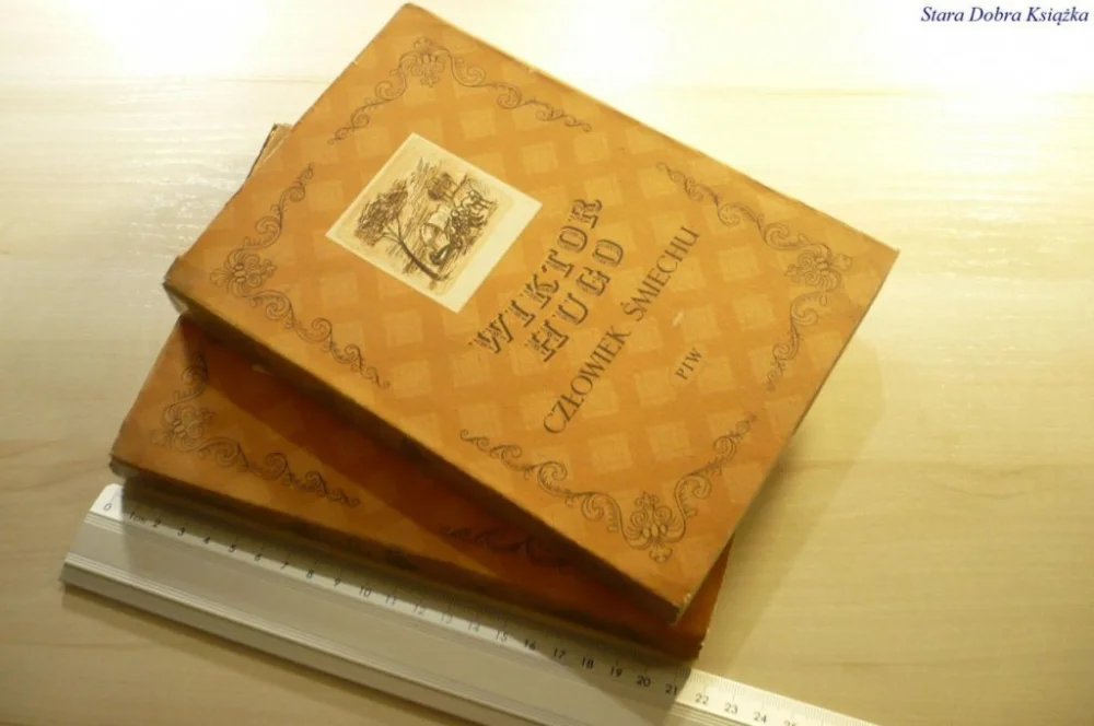 CZŁOWIEK ŚMIECHU TOM I i II - Wiktor Hugo 1953 Premium