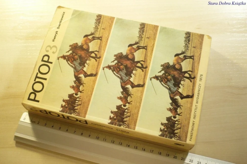 POTOP TOM 3 - Henryk Sienkiewicz 1975 Bestseller