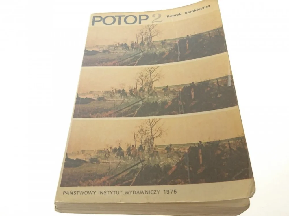 Łatwy zwrot POTOP TOM 2 - Henryk Sienkiewicz 1974