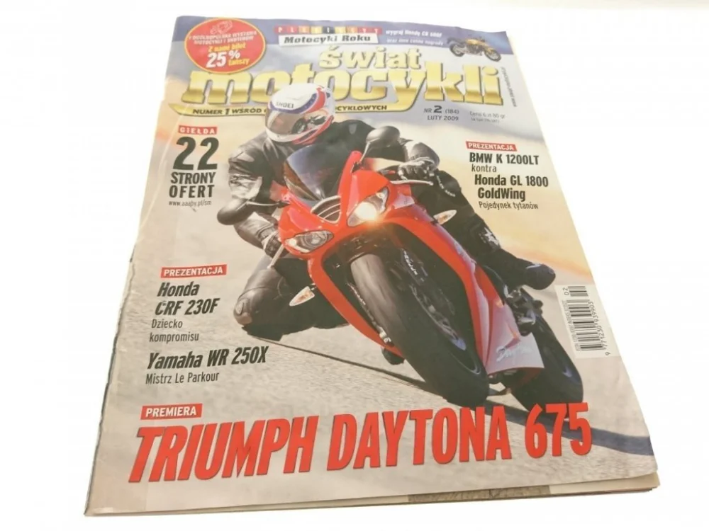 ŚWIAT MOTOCYKLI NR 2 (184) LUTY 2009 Nie przegap