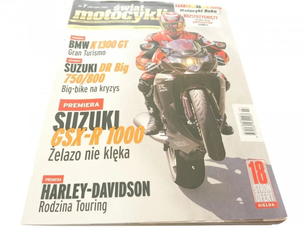 Szybka dostawa ŚWIAT MOTOCYKLI NR 7 (189) LIPIEC 2009