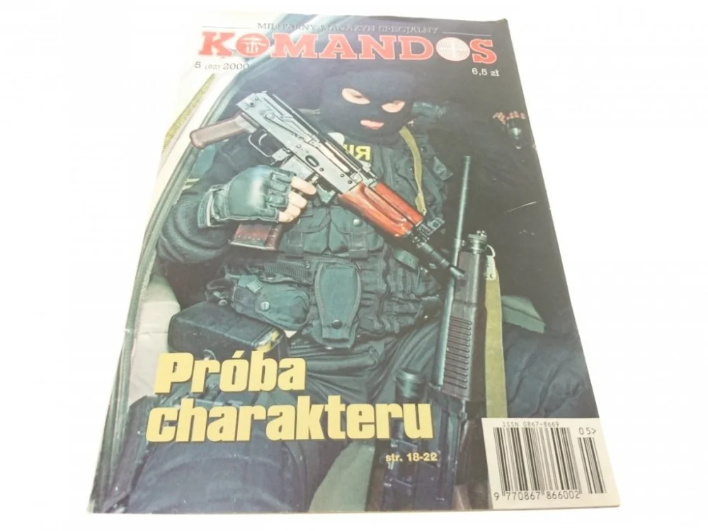 MILITARNY MAGAZYN SPECJALNY KOMANDOS NR 5 92 2000 Tylko dziś