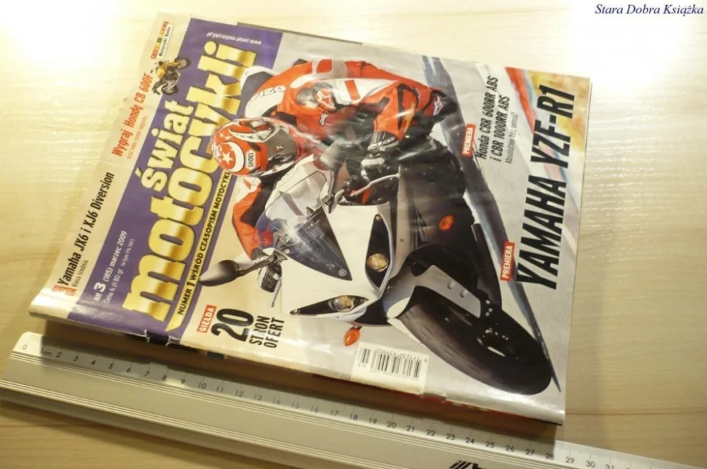 Kup online ŚWIAT MOTOCYKLI NR 3 185 MARZEC 2009