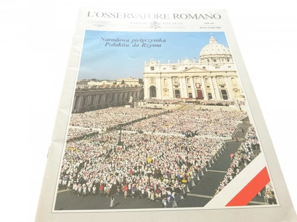 Bezpieczne zakupy L'OSSERVATORE ROMANO ROK XXI NUMER 9 226 2000