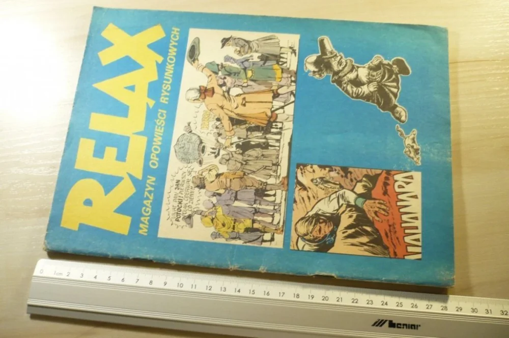 RELAX. MAGAZYN OPOWIEŚCI RYSUNKOWYCH NR 5/78 1978 Rabat