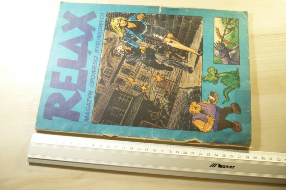 RELAX. MAGAZYN OPOWIEŚCI RYSUNKOWYCH NR 10 1977 Tani