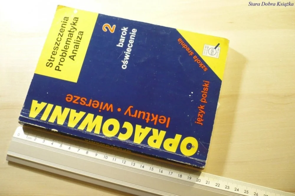 OPRACOWANIA LEKTURY WIERSZE 2 BAROK OŚWIECENIE Bestseller