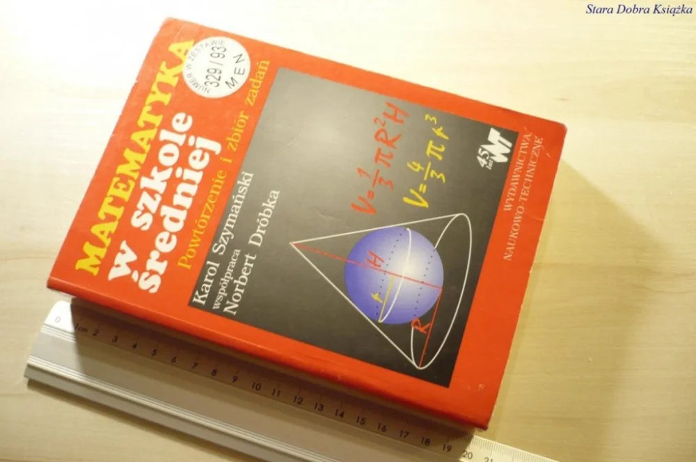 MATEMATYKA W SZKOLE ŚREDNIEJ. POWTÓRZENIE...1994 Premium