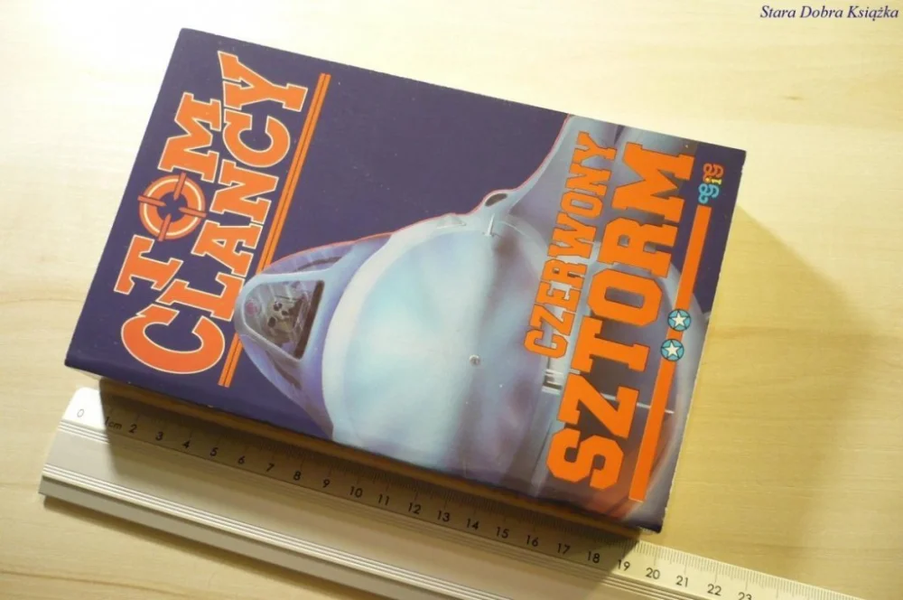 CZERWONY SZTORM TOM II - Tom Clancy 1992 Najlepsza cena